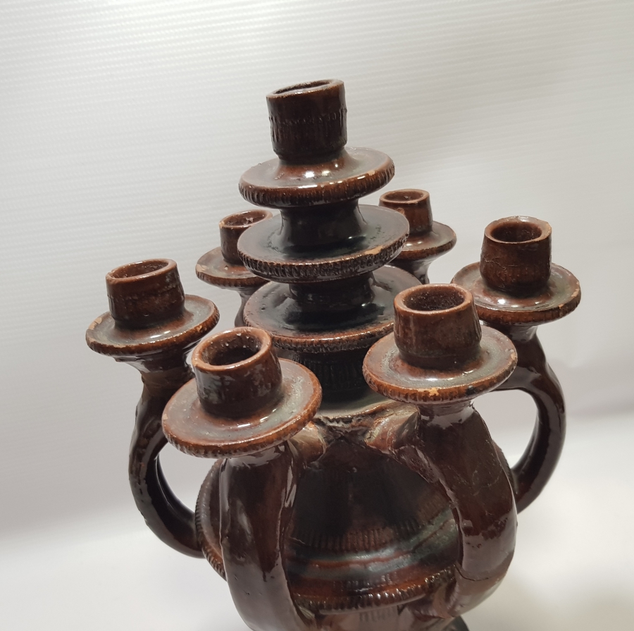 TEKKE İŞİ BÜYÜK BOY ANTİKA TOKAT MUMLUK