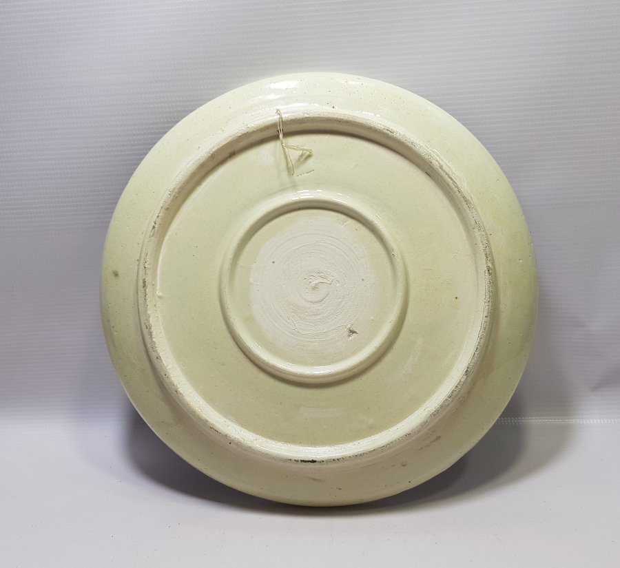 ÖZEL YAPIM ANTİKA BÜYÜK BOY KÜTAHYA DUVAR TABAĞI