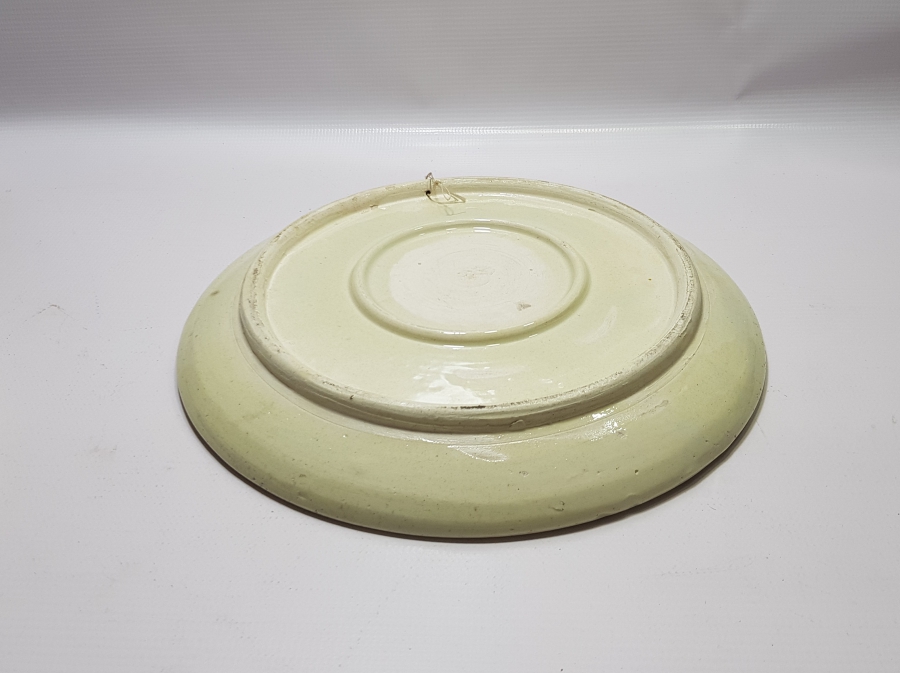 ÖZEL YAPIM ANTİKA BÜYÜK BOY KÜTAHYA DUVAR TABAĞI