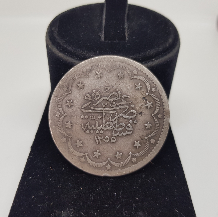 ABDÜLMECİD HAN DÖNEMİ ÇOK YÜKSEK KONDİSYONDA GÜMÜŞ 20 KURUŞ