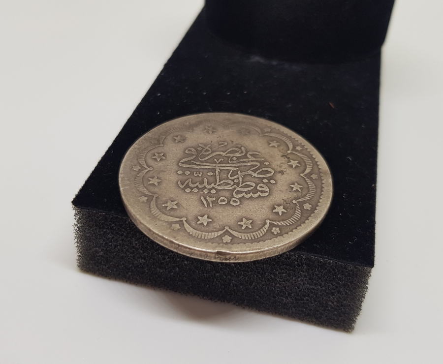 ABDÜLMECİD HAN DÖNEMİ ÇOK YÜKSEK KONDİSYONDA GÜMÜŞ 20 KURUŞ