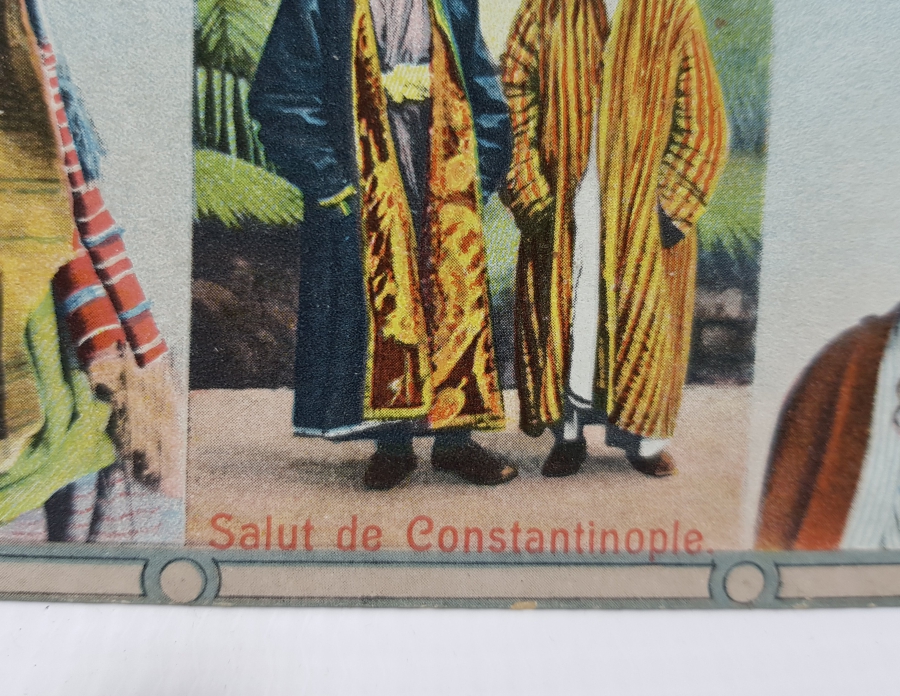 DERVİŞLER GÖRSELLİ OSMANLI DÖNEMİ KARTPOSTAL