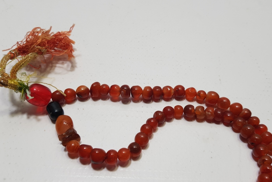 OSMANLI DÖNEMİ 99LUK AKİK TAŞI NAMAZ TESPİHİ