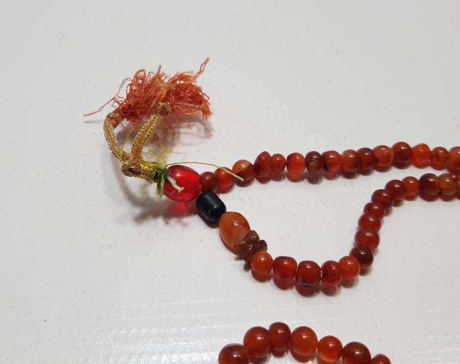 OSMANLI DÖNEMİ 99LUK AKİK TAŞI NAMAZ TESPİHİ