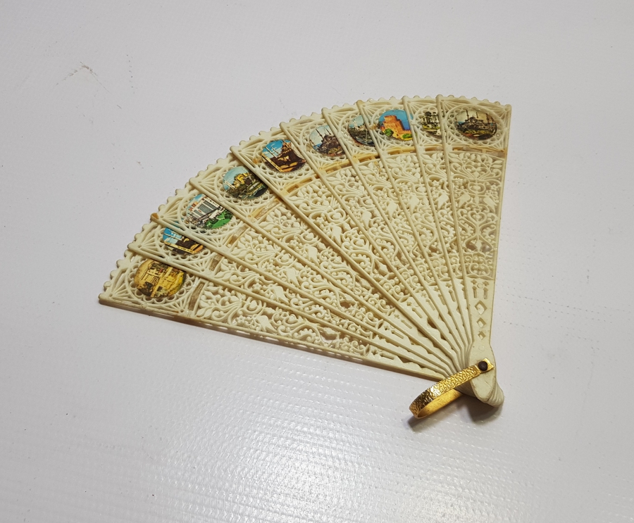 İSTANBUL YADİGARI ANTİKA YELPAZE