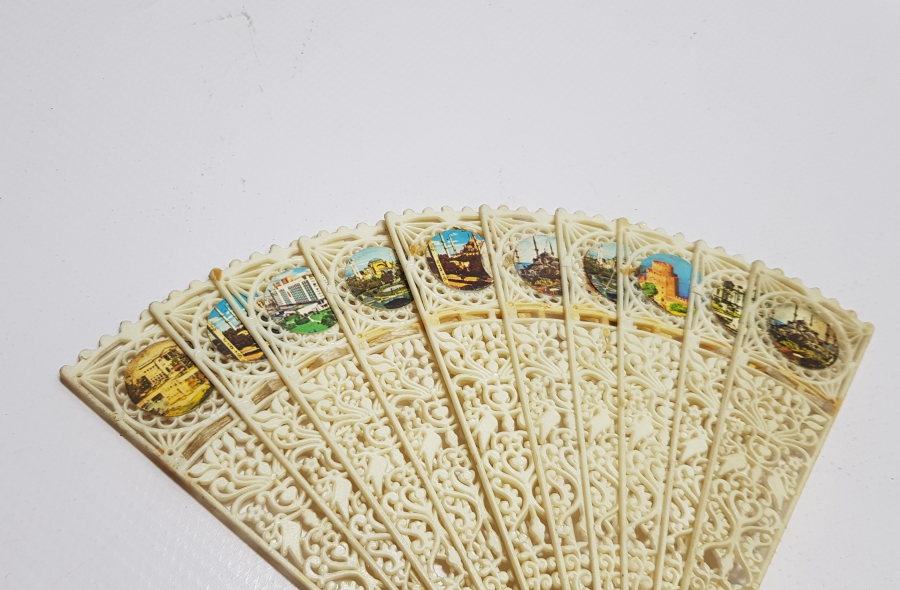 İSTANBUL YADİGARI ANTİKA YELPAZE