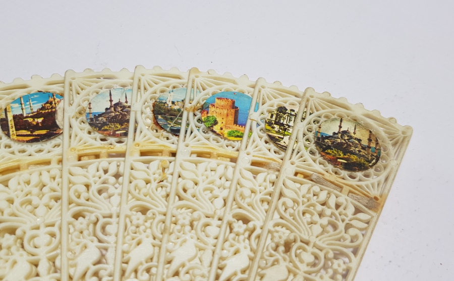 İSTANBUL YADİGARI ANTİKA YELPAZE