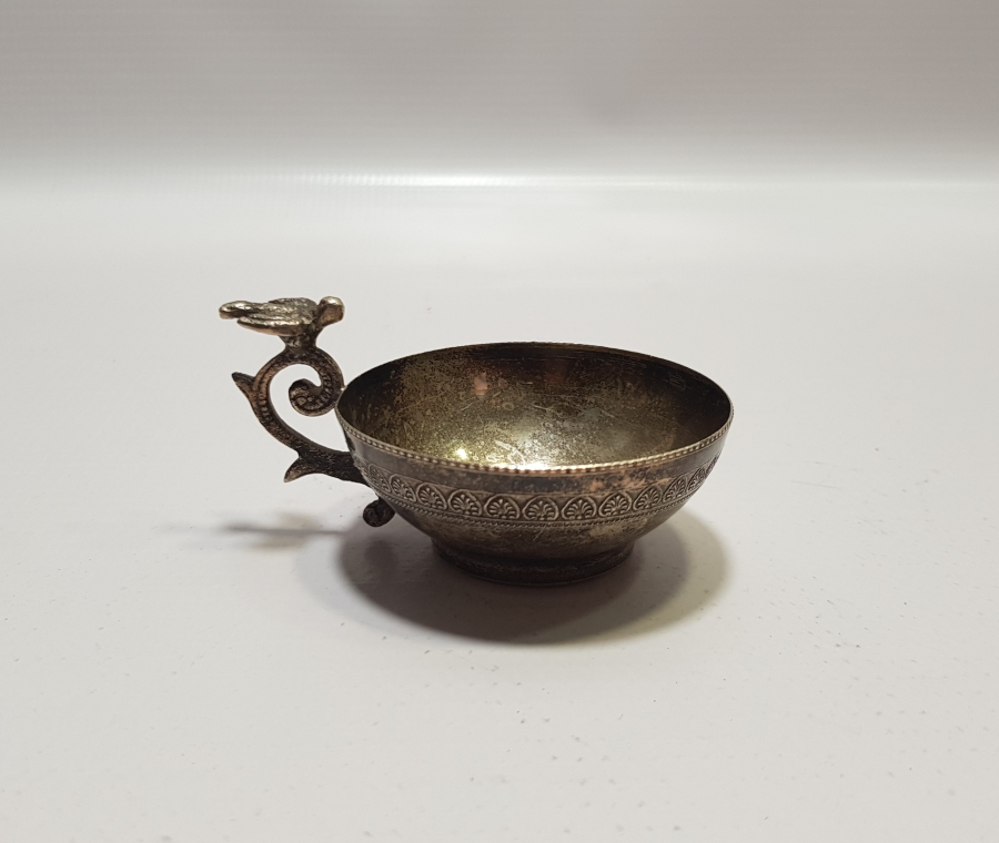 ANTİKA KUŞLU GÜMÜŞ ÇAMÇAK