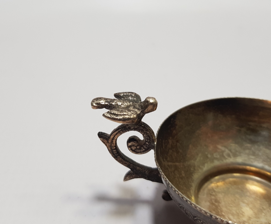 ANTİKA KUŞLU GÜMÜŞ ÇAMÇAK