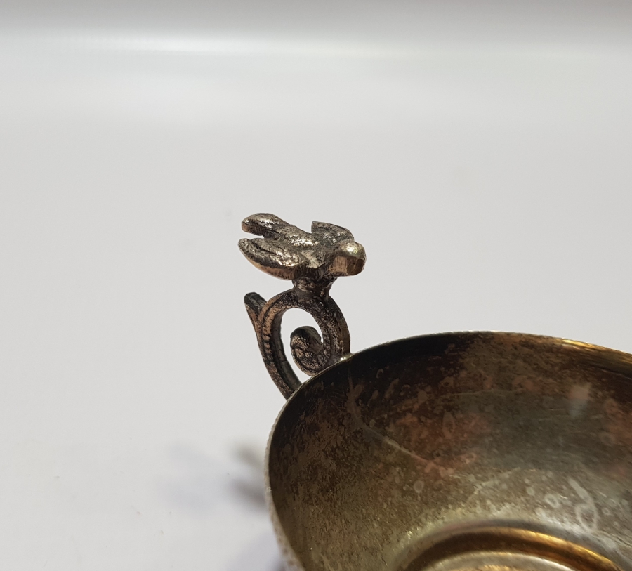 ANTİKA KUŞLU GÜMÜŞ ÇAMÇAK