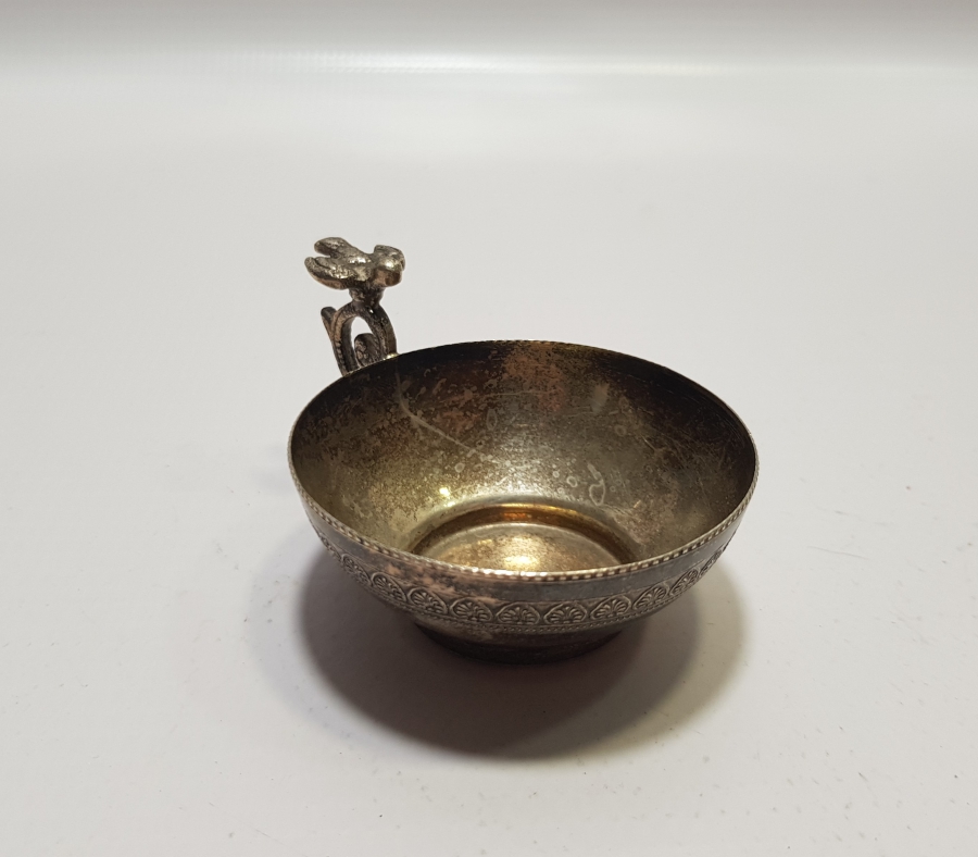 ANTİKA KUŞLU GÜMÜŞ ÇAMÇAK