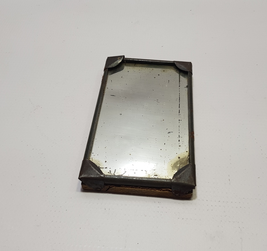 AYNASI TAŞ AYNADAN MAMUL EL YAPIMI OSMANLI DÖNEMİ PRİMİTİF AYNA