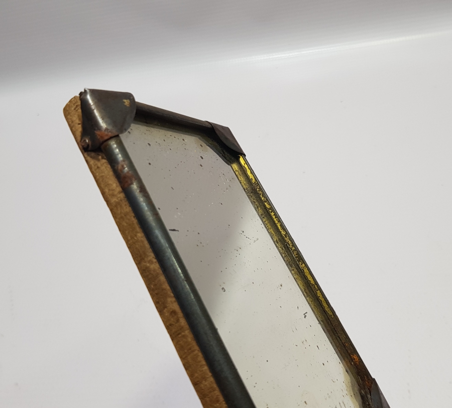 AYNASI TAŞ AYNADAN MAMUL EL YAPIMI OSMANLI DÖNEMİ PRİMİTİF AYNA