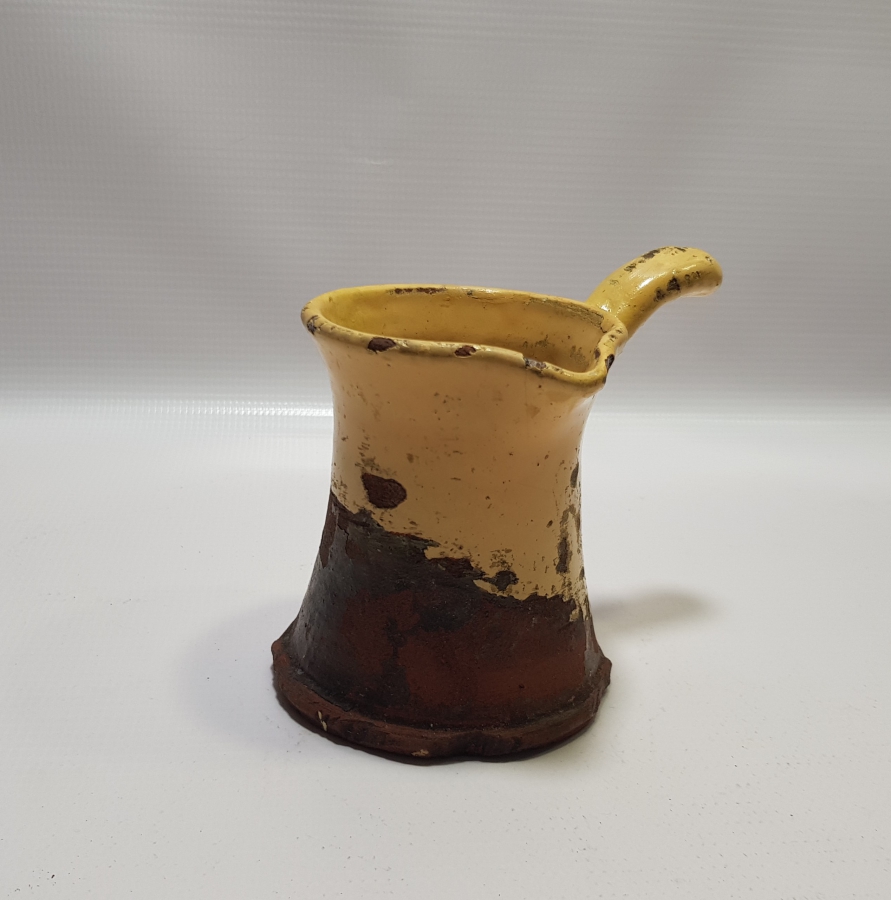 OSMANLI DÖNEMİ NADİR FORMDA ÇANAKKALE İŞİ CEZVE