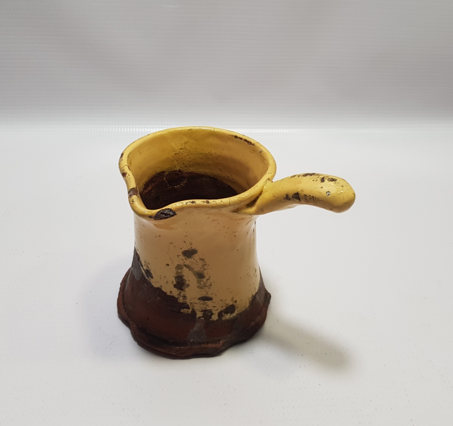 OSMANLI DÖNEMİ NADİR FORMDA ÇANAKKALE İŞİ CEZVE