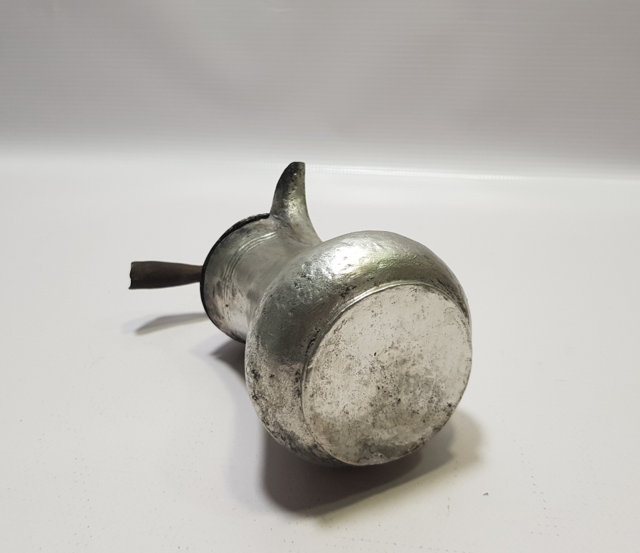 OSMANLI DÖNEMİ PRİMİTİF FORMLU KATLANIR SAPLI KAHVE CEZVESİ