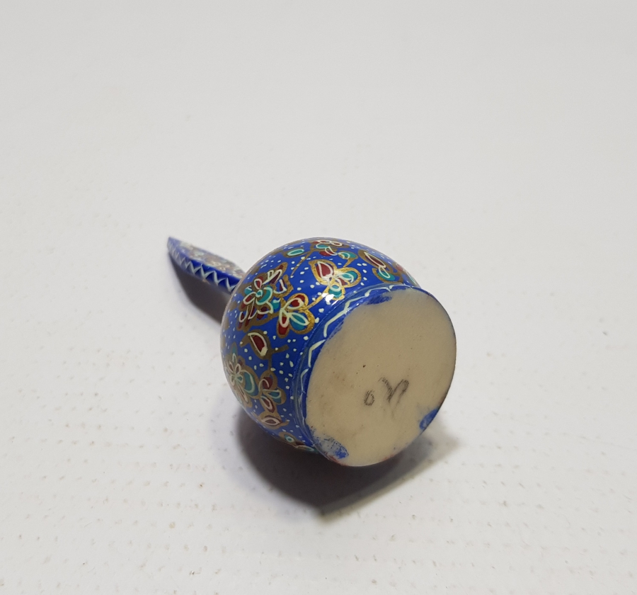 KEMİKTEN MAMUL EL BOYAMA İŞÇİLİKLİ ANTİKA SÜRMEDAN