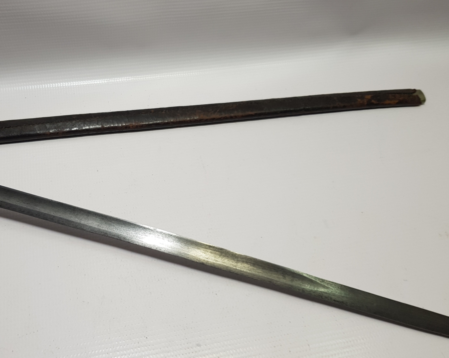 BALÇAĞI AY YILDIZLI VE OSMANLICA POLİS YAZILI İLK DÖNEM OSMANLI POLİS KILICI