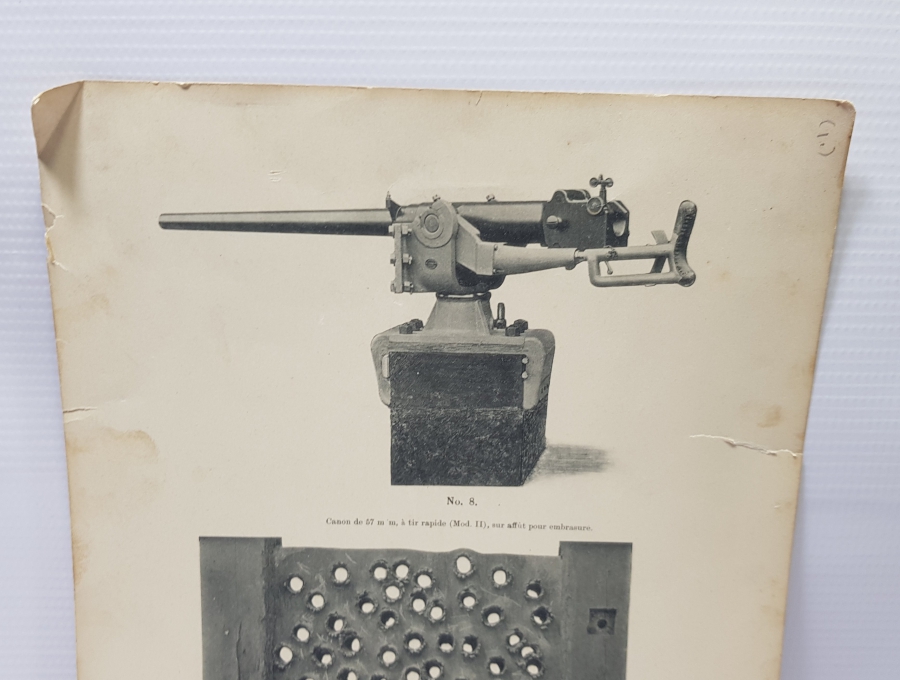 1. DÜNYA SAVAŞI DÖNEMİ BÜYÜK BOY OSMANLI UÇAKSAVAR TANITIM BROŞÜRÜ