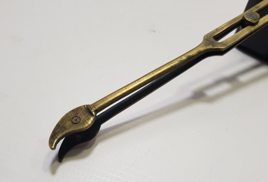 OSMANLI DÖNEMİ UÇ KISIMLARI EJDERHA FİGÜRLÜ ÇOK NADİR TEKKE İŞİ KÖZ MAŞASI