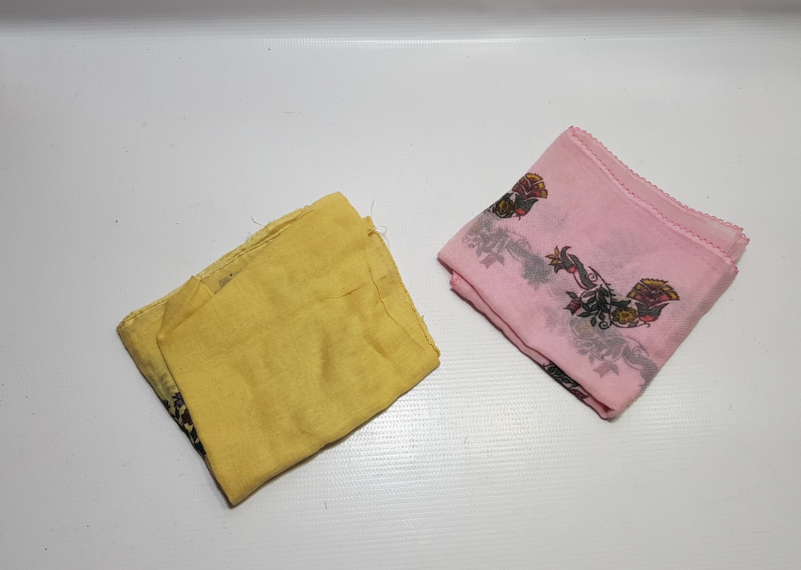 2 ADET ANTİKA OYALI YAZMA