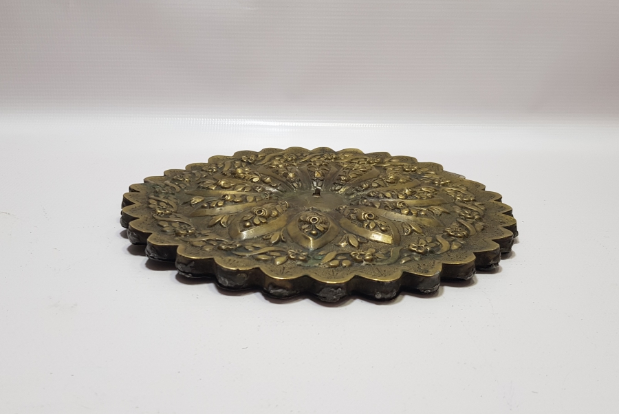 OSMANLI DÖNEMİ SÜLEYMANİYE İŞİ DAMGALI BÜYÜK BOY DUVAR AYNASI