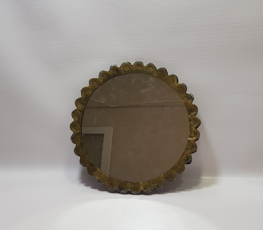 OSMANLI DÖNEMİ SÜLEYMANİYE İŞİ DAMGALI BÜYÜK BOY DUVAR AYNASI