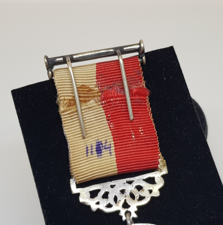 ORİJİNAL ASKISIYLA ABDÜLHAMİD HAN DÖNEMİ GÜMÜŞ İFTİHAR MADALYASI