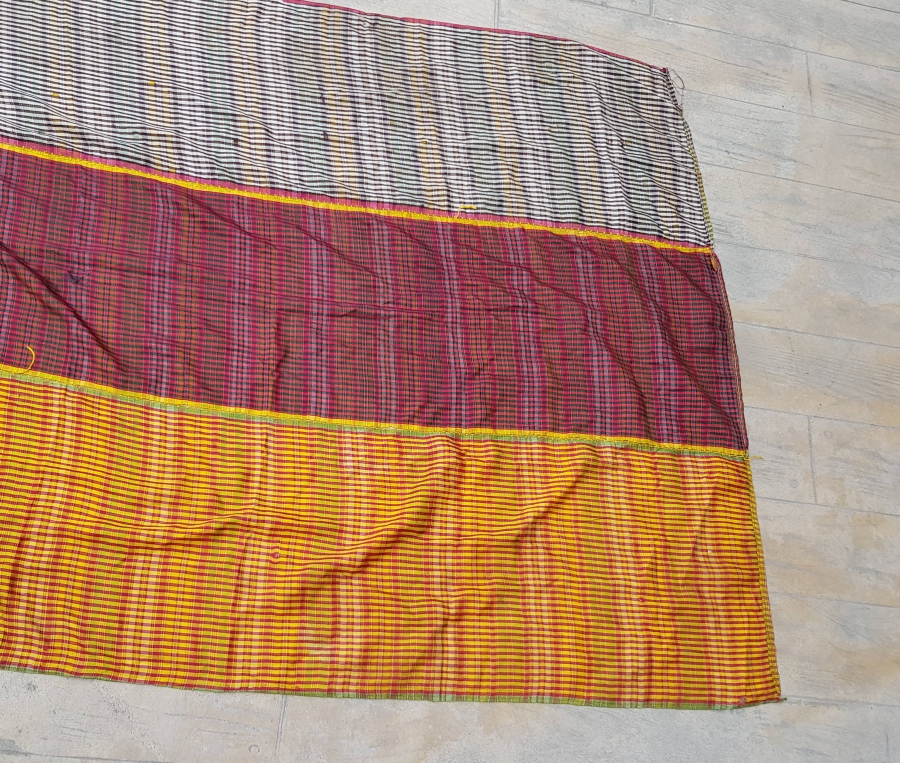 OSMANLI DÖNEMİ BÜYÜK BOY İPEK ACEM ŞALI YÖRÜK BEL KUŞAĞI