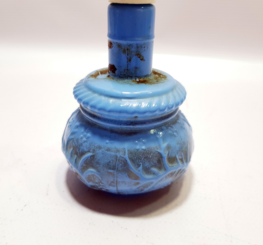 ANTİKA CAM OPAL AVON PARFÜM ŞİŞESİ