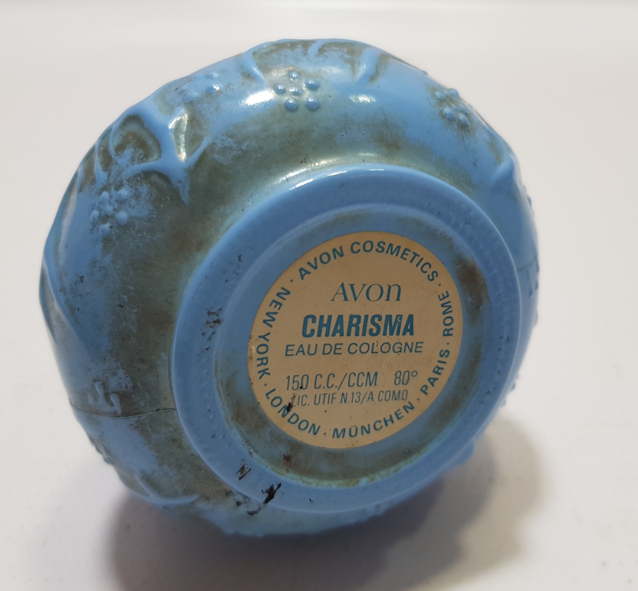 ANTİKA CAM OPAL AVON PARFÜM ŞİŞESİ