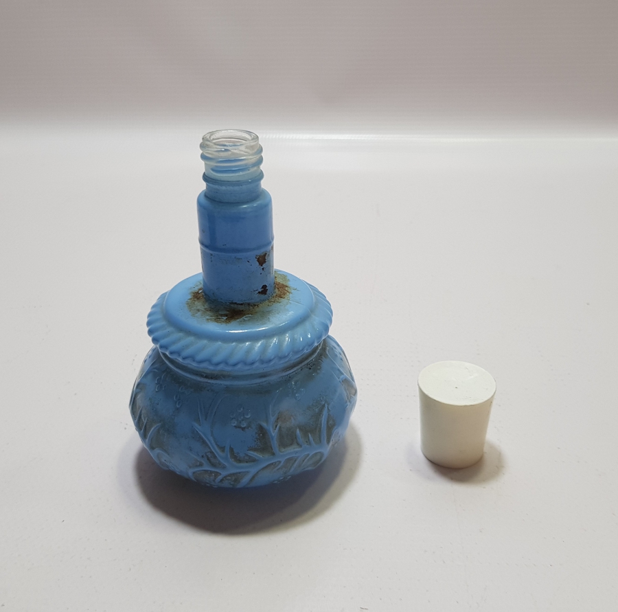 ANTİKA CAM OPAL AVON PARFÜM ŞİŞESİ