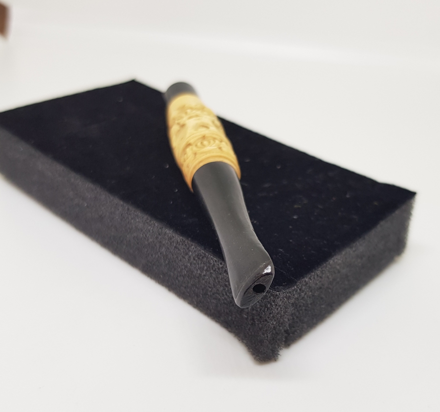 LÜLE TAŞINDAN MAMUL ANTİKA SİGARA AĞIZLIĞI