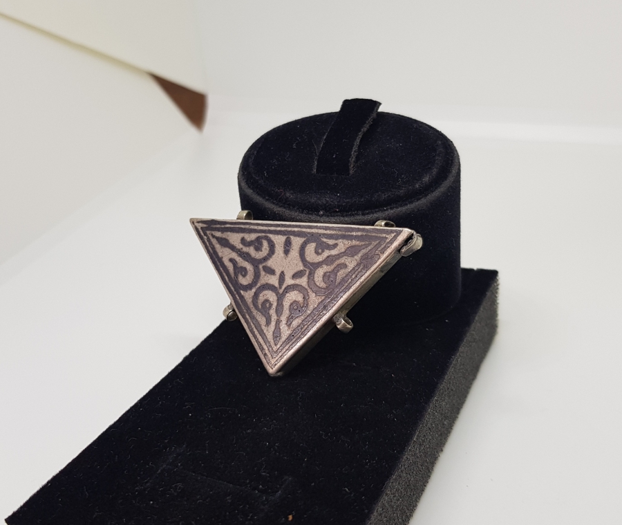 ÜZERİ SAVAT İŞÇİLİKLİ OSMANLI DÖNEMİ GÜMÜŞ HAMAYIL