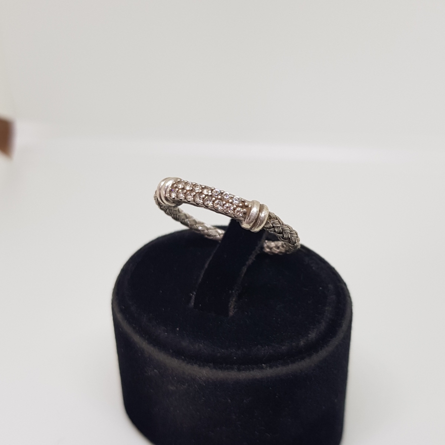 MARGAZİT TAŞLI İTALYAN YAPIMI LİSANSLI GÜMÜŞ YÜZÜK