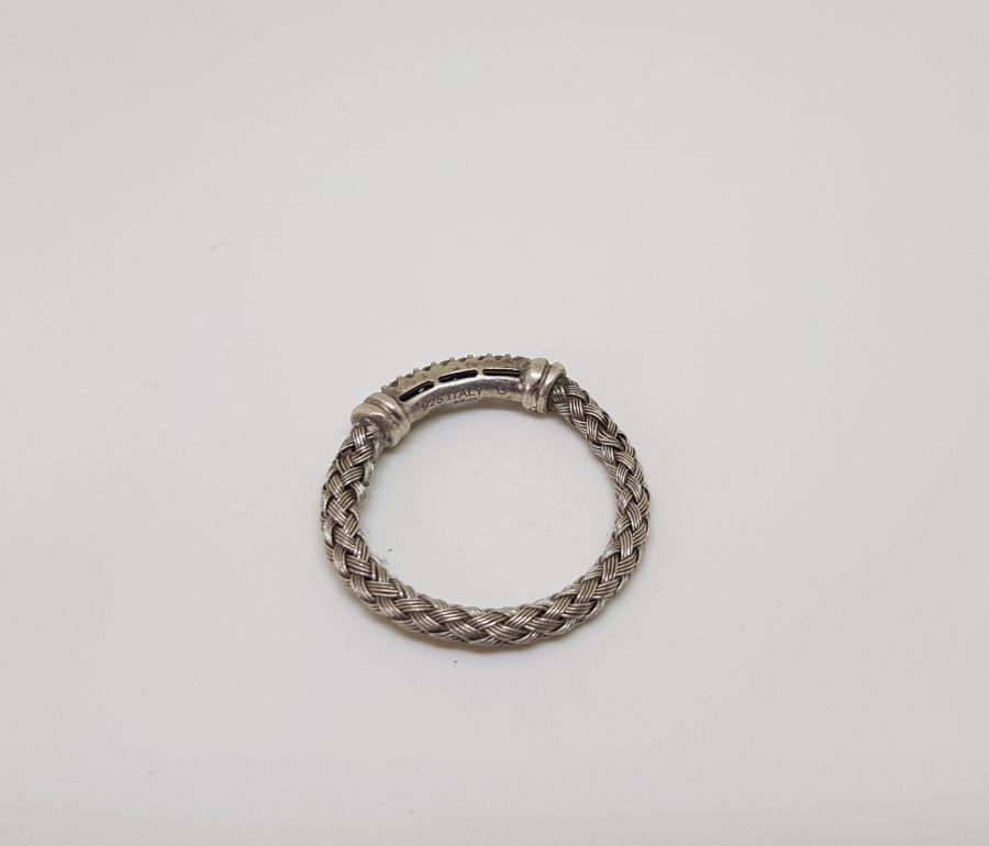 MARGAZİT TAŞLI İTALYAN YAPIMI LİSANSLI GÜMÜŞ YÜZÜK