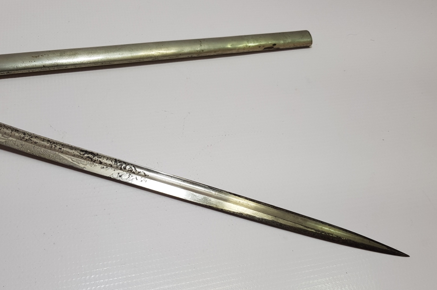 VAHRAM TACİRYAN USTA YAPIMI ÇOK NADİR SUBAY MEÇİ - İLK KEZ GÖRÜLÜYOR