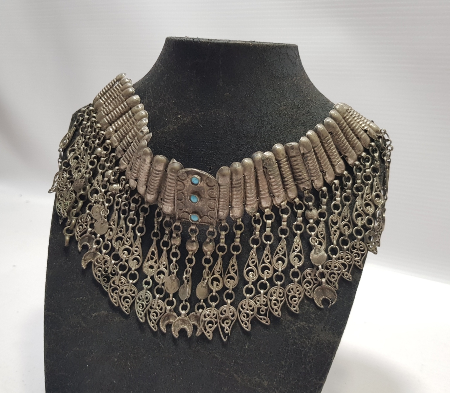 OSMANLI DÖNEMİ GÜMÜŞ GERDANLIK - GIDIKLIK