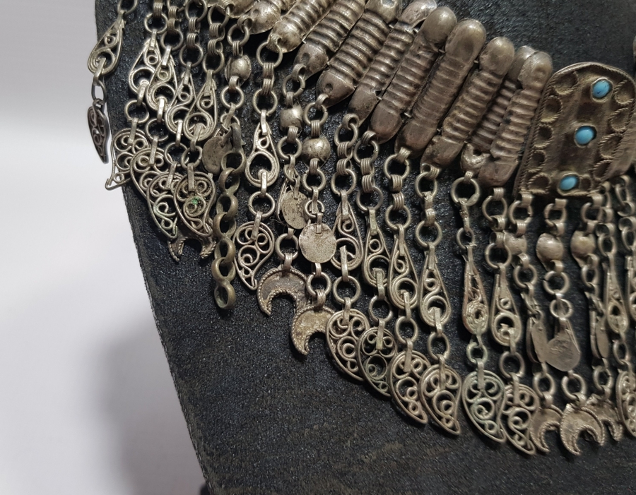 OSMANLI DÖNEMİ GÜMÜŞ GERDANLIK - GIDIKLIK