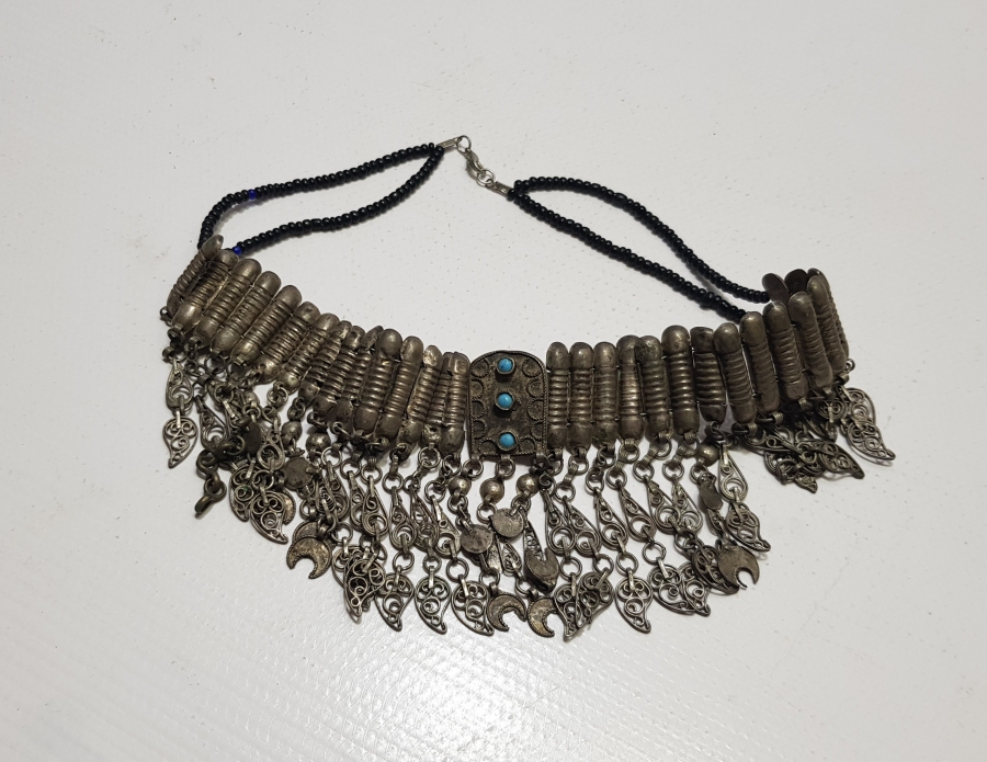 OSMANLI DÖNEMİ GÜMÜŞ GERDANLIK - GIDIKLIK