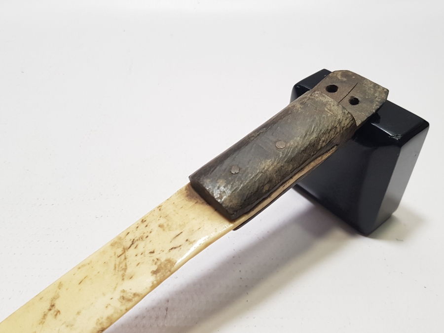 OSMANLI DÖNEMİ ÇOK NADİR TEKKE İŞİ KEMİK VE BOYNUZDAN ÇOCUK DİLİ ÇÖZME BIÇAĞI