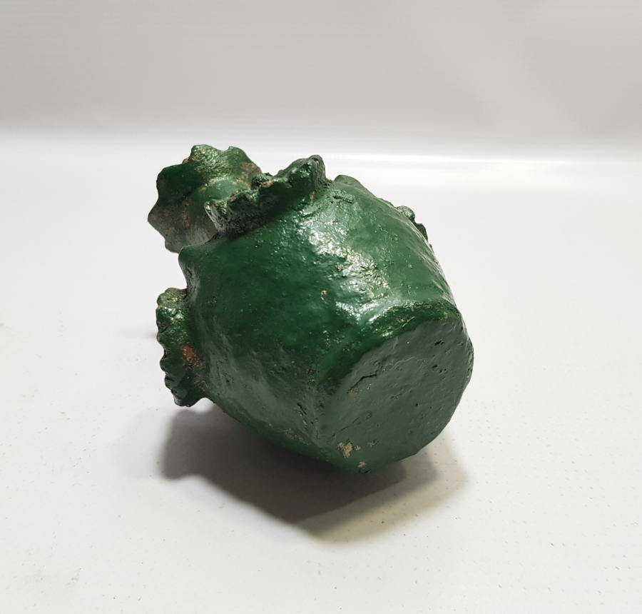 ÜZERİ ALTIN VARAKLI OSMANLI DÖNEMİ ÇANAKKALE İŞİ NADİR FORMDA ŞEHADET BARDAĞI - ZEMZEM BARDAĞI