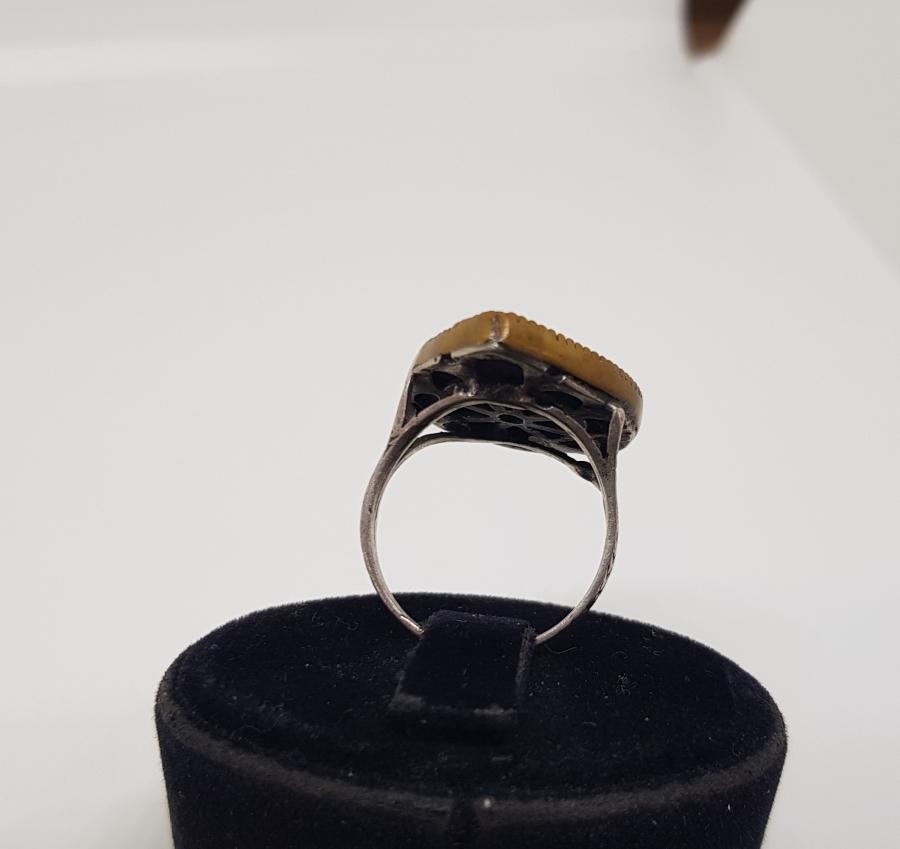 HÜRREM MODEL BÜYÜK BOY GÜMÜŞ YÜZÜK