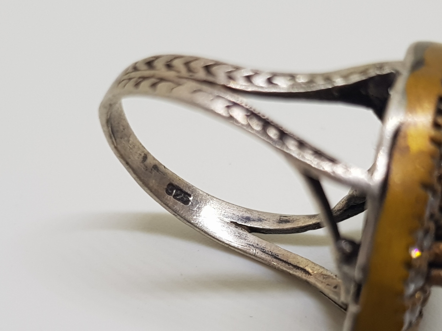 HÜRREM MODEL BÜYÜK BOY GÜMÜŞ YÜZÜK