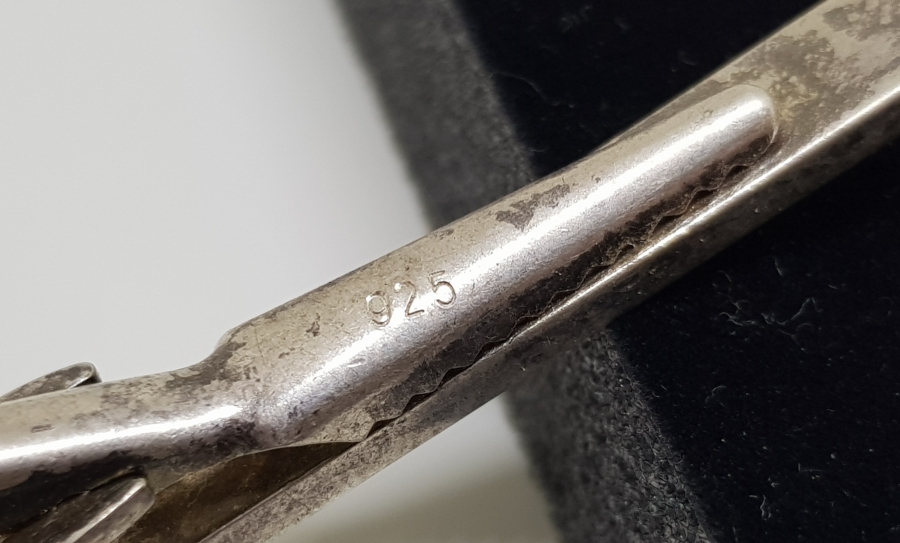 ANTİKA GÜMÜŞ KRAVAT İĞNESİ