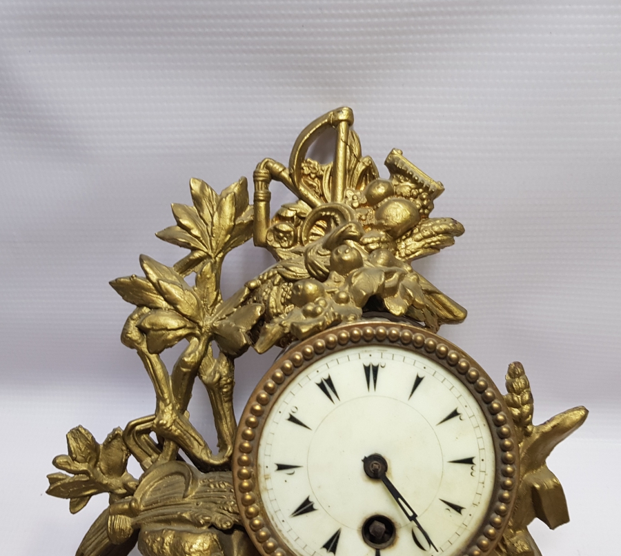 OSMANLI DÖNEMİ OSMANLI KADRANLI ŞÖMİNE SAATİ