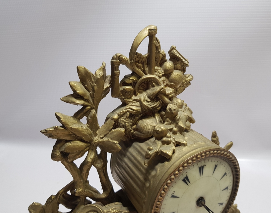 OSMANLI DÖNEMİ OSMANLI KADRANLI ŞÖMİNE SAATİ