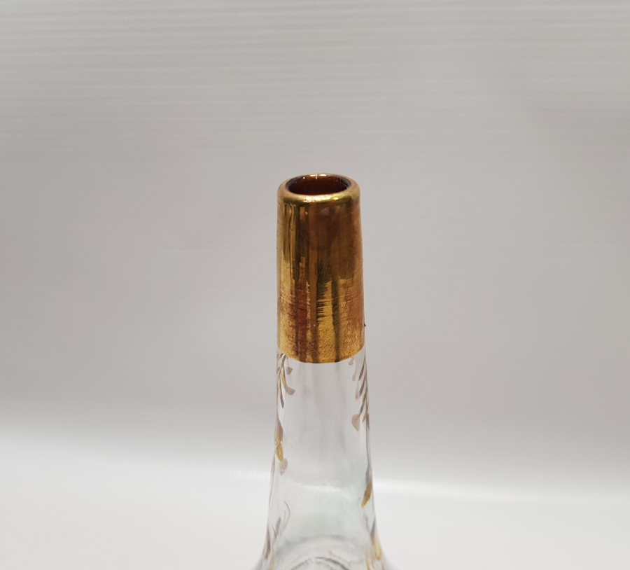 BEYKOZ TARZI YAPILMIŞ ALTIN VARAKLI ANTİKA GÜLEBDAN