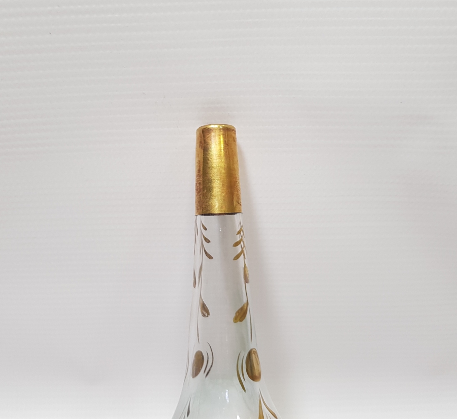 BEYKOZ TARZI YAPILMIŞ ALTIN VARAKLI ANTİKA GÜLEBDAN