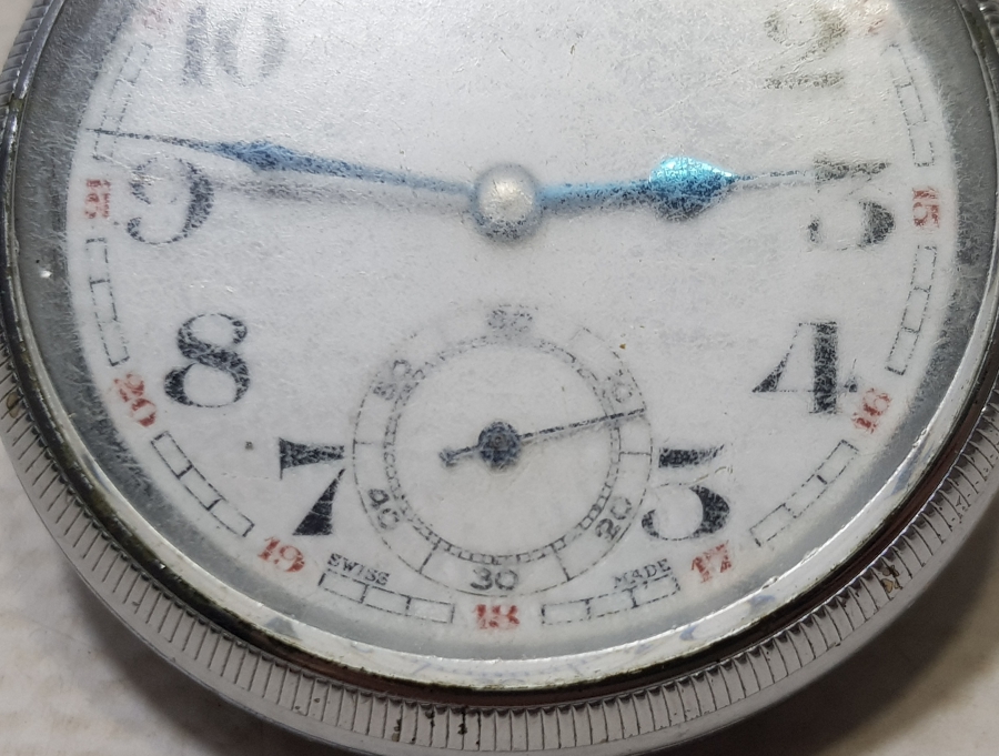 ARLON MARKA NADİR FORMDA KURMALI ANTİKA CEP SAATİ